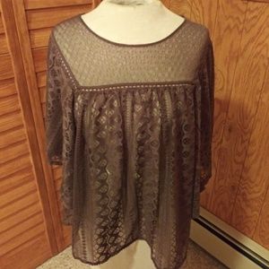 Maurices Brown Top